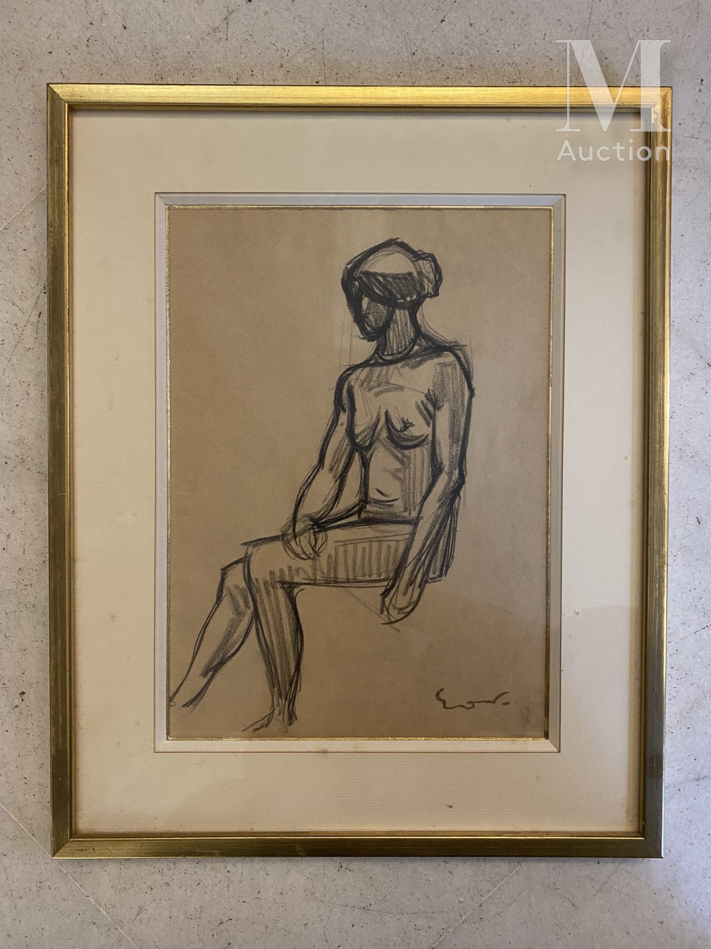 Achille Emile Othon FRIESZ (Le Havre 1879-Paris 1949) Seated Nude Woman

Charcoa&hellip;