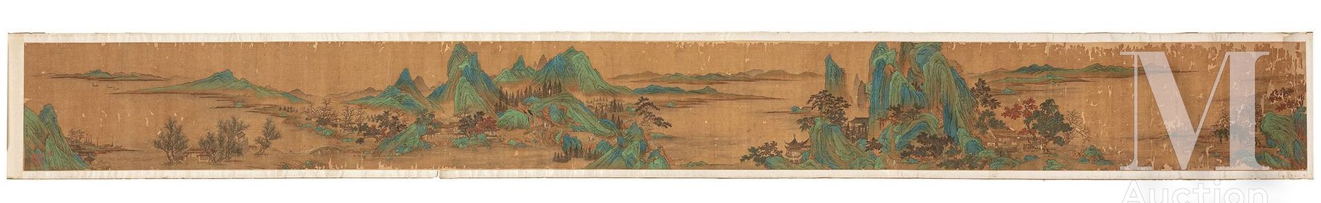 Chine, XVIe siècle 
TANG Yin (1470-1523) (attribué à)

Importante peinture sur s&hellip;