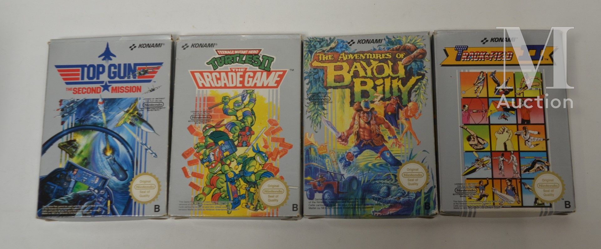 Null Lot de 4 jeux KONAMI en boite pour Nintendo NES PAL

The adventures of Bayo&hellip;