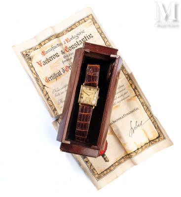 VACHERON&CONSTANTIN Reloj cuadrado de hombre

Alrededor de 1950

Caja de oro ama&hellip;