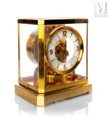 JAEGER-LECOULTRE Atmos 

Clock 

Brass and plexiglass case

Openworked dial with&hellip;