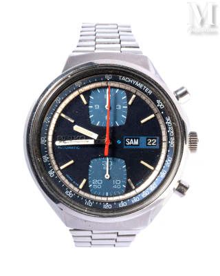 SEIKO Round men's chronograph watch

Edition JPS

Reference 6138-8030

Steel cas&hellip;