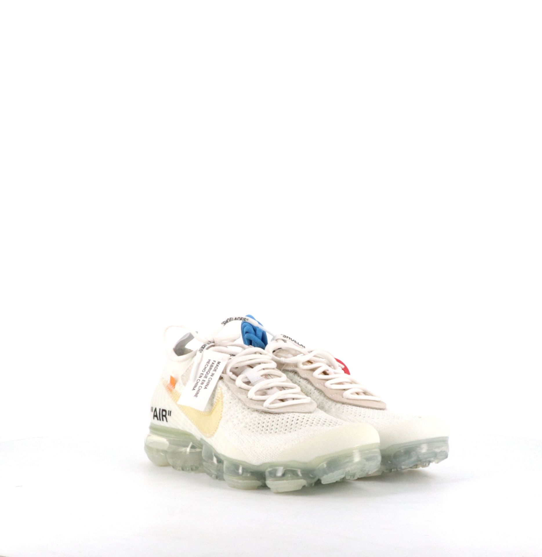 NIKE x OFF WHITE - 2018 NIKE OFF WHITE THE 10 ; AIR VAPORMAX FK

C: Blanco

S: T&hellip;