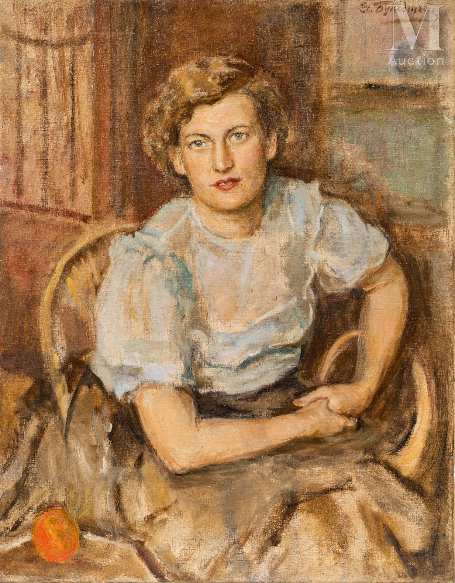 Evgeny Iosifovich BUKOVETSKY (1866-1948). Porträt einer ukrainischen Frau.

Öl a&hellip;