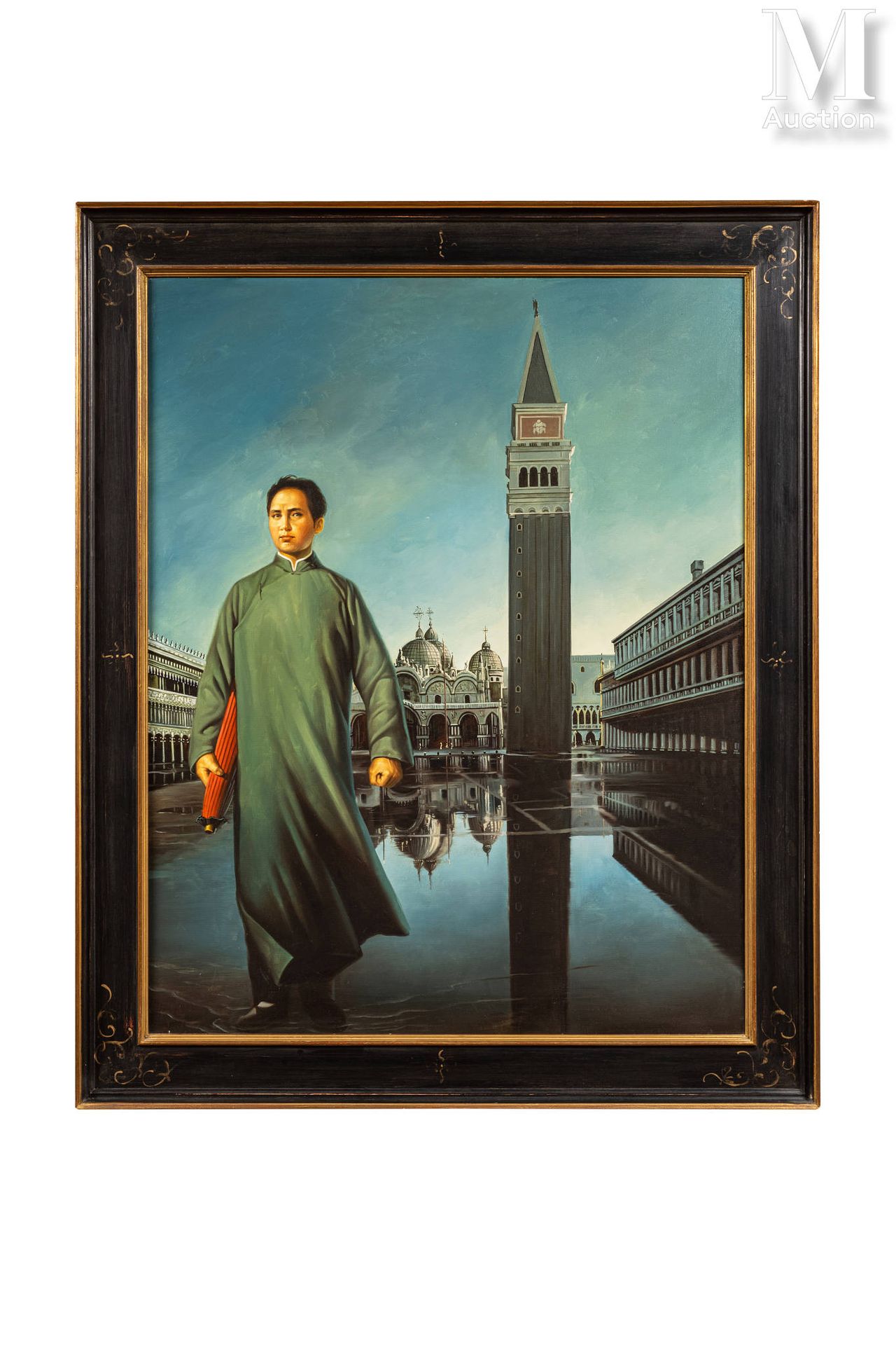 ERRO (né en 1932) Mao à San Marco, 1973

Huile sur toile signée et daté au dos

&hellip;