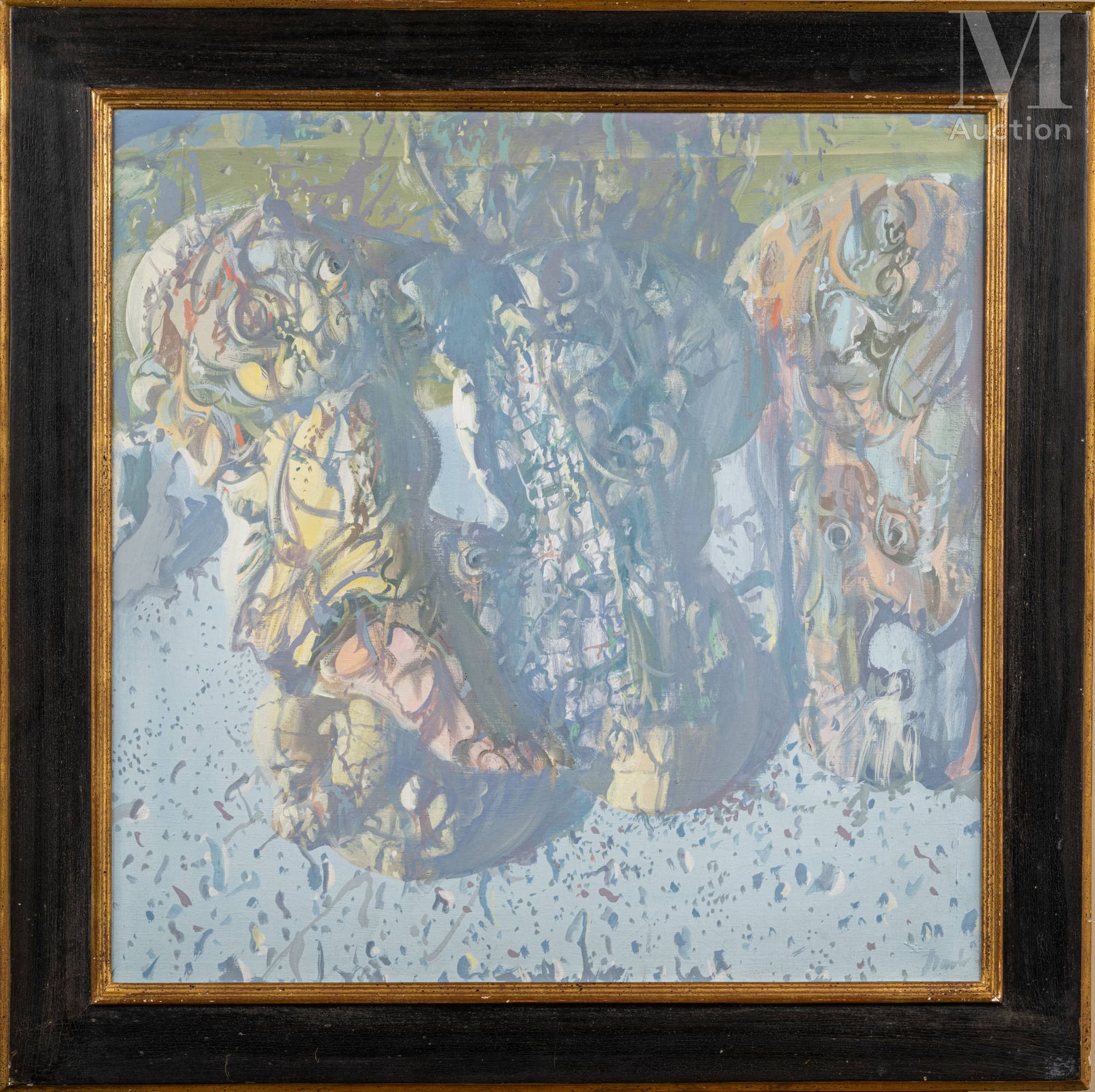 DADO (1933-2010) 祖先的画廊 XII, 1970年

布面油画，右下角有签名

60 x 60 cm



出处 :

Jeanne Buche&hellip;