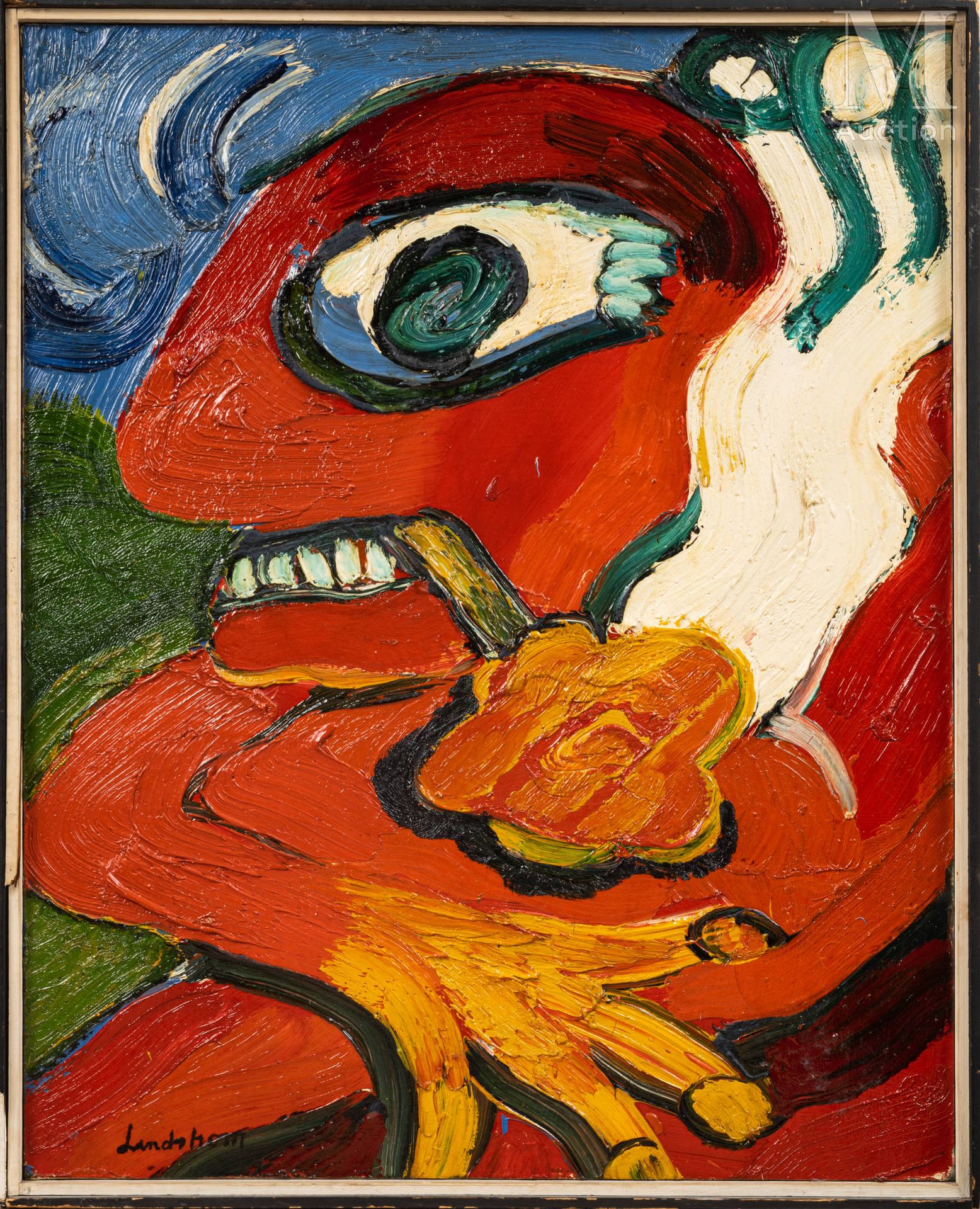 Bengt LINDSTRÖM (1925-2008) 无题

布面油画，左下角有签名

100 x 81 cm



出处 :

私人收藏，巴黎