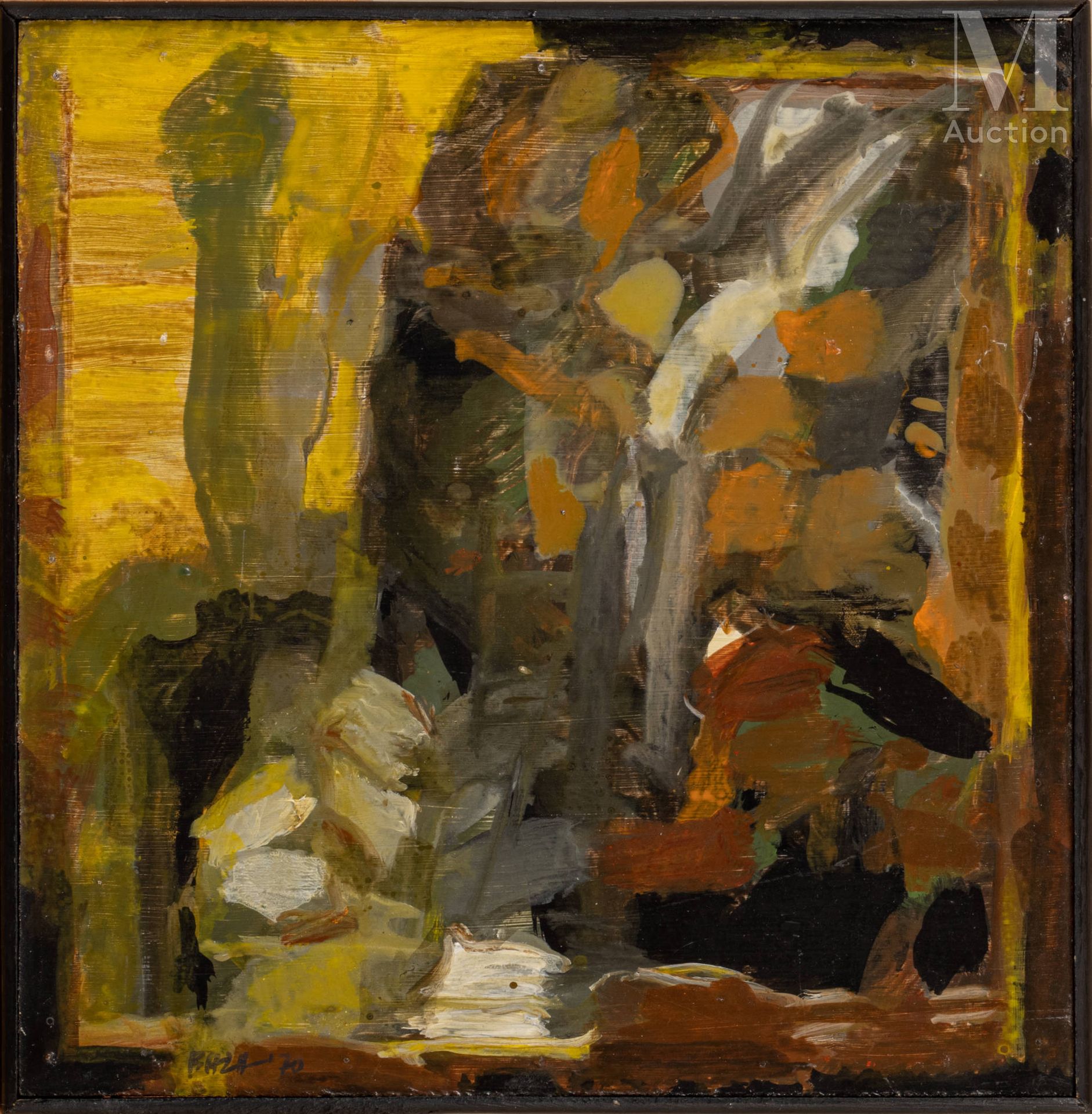 Sayed Haider RAZA (Né en 1922) Composition, 1970

Oil on isorel signed and dated&hellip;