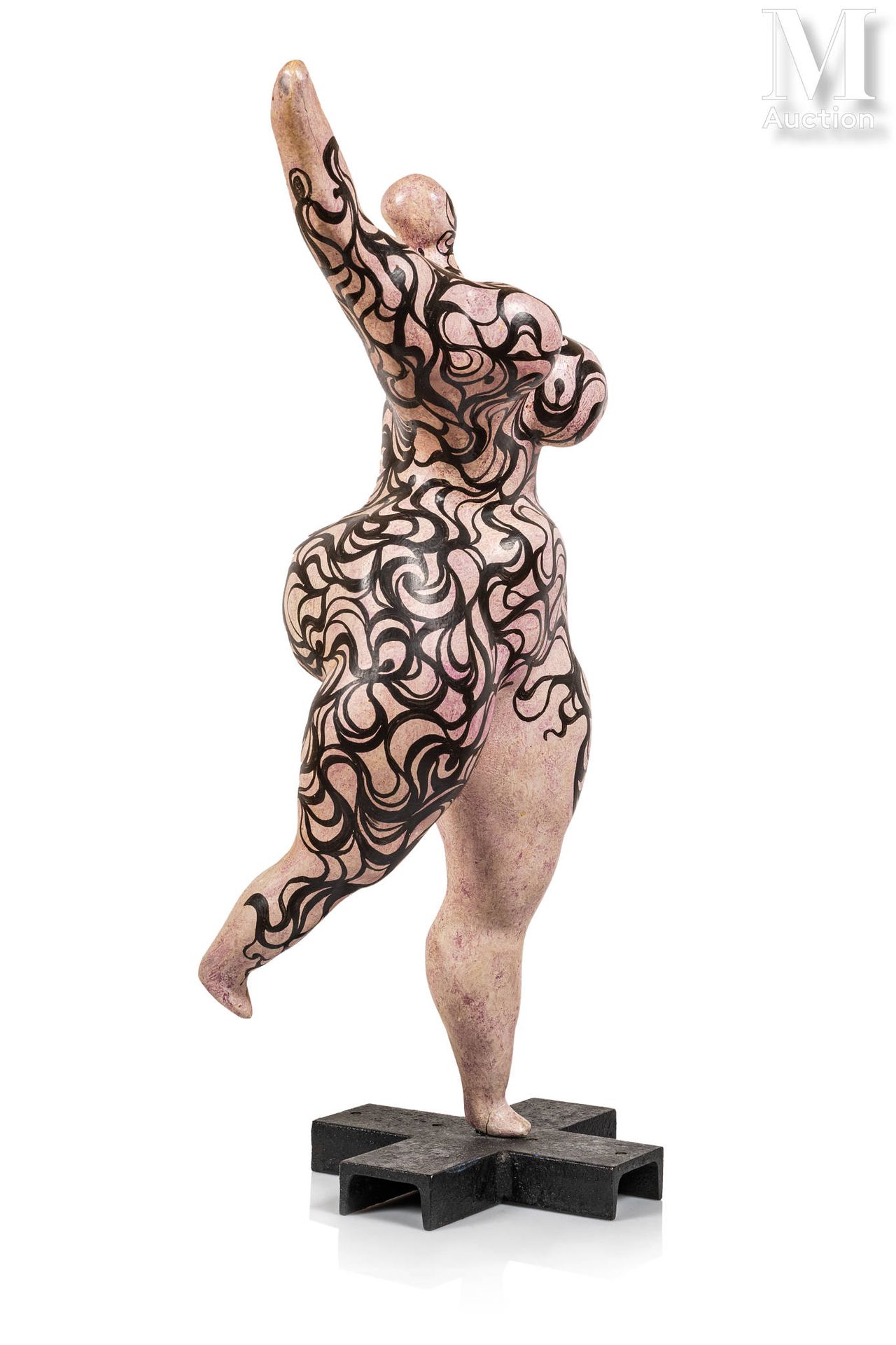 Niki de Saint Phalle (1930-2002) Nana the average dancer, 1968

Painted resin an&hellip;