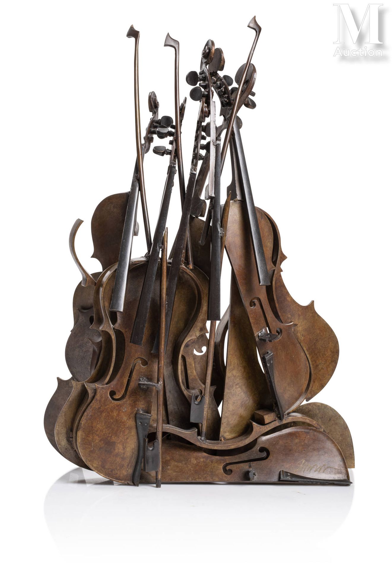 ARMAN (1928-2005) Music Mountain, 1981

Bronze with brown patina, sculpture sign&hellip;