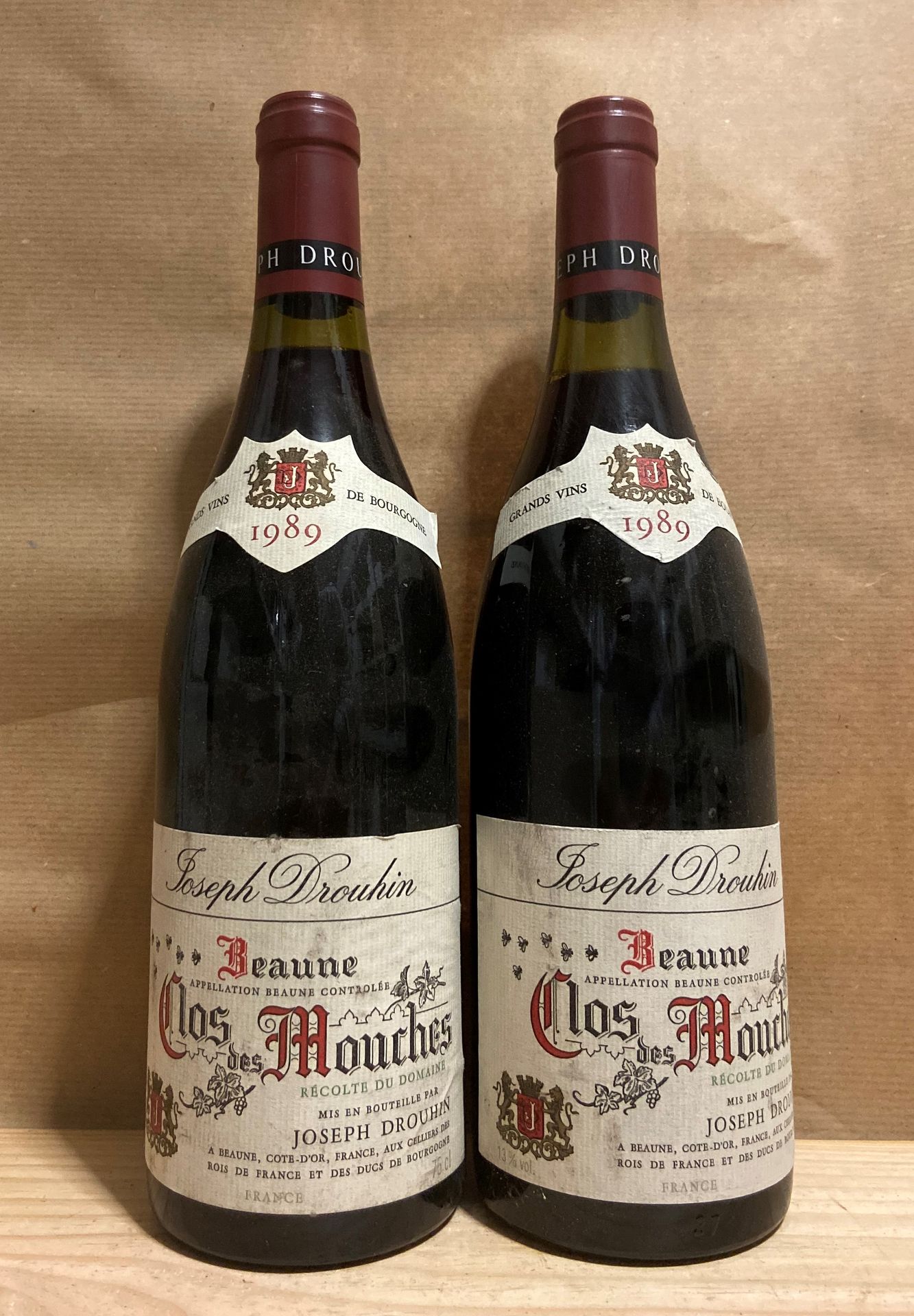 BEAUNE "Clos des Mouches 1er cru", Joseph Drouhin 2 bouteilles BEAUNE "Clos des &hellip;