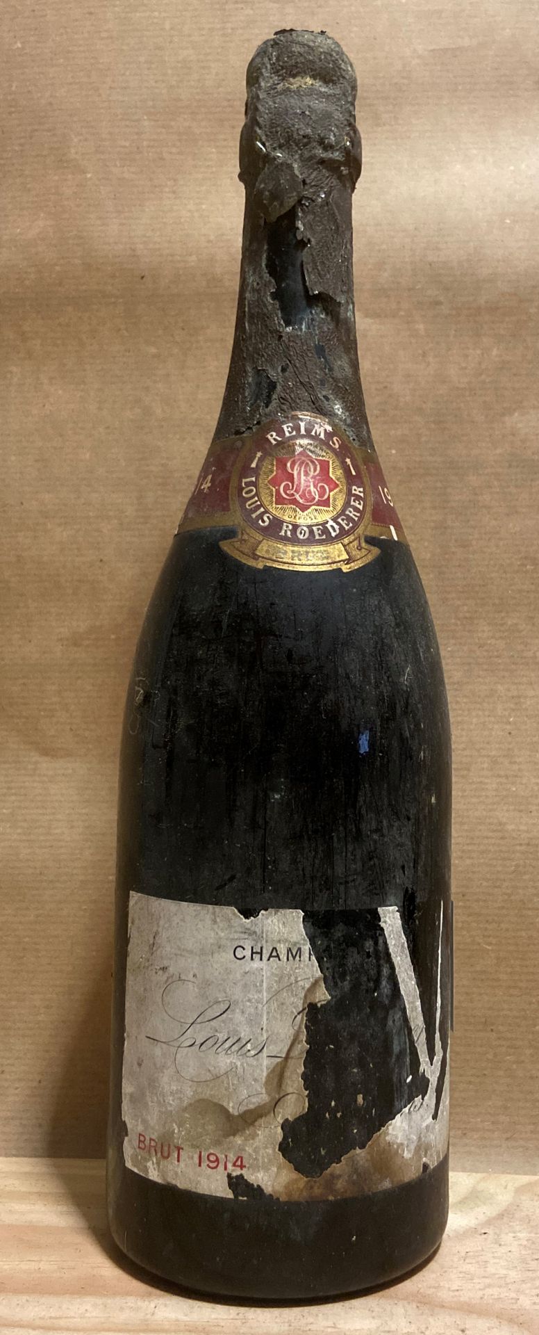 CHAMPAGNE LOUIS ROEDERER 1 bouteille CHAMPAGNE Louis Roederer 1914 (eta en lambe&hellip;