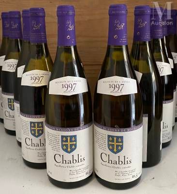 CHABLIS Collection Blasons de Bourgogne 10 bouteilles CHABLIS Collection Blasons&hellip;
