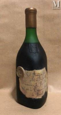 ARMAGNAC Sempé 1 bouteille ARMAGNAC Sempé 1928 (étiquette manuscrite personnalis&hellip;