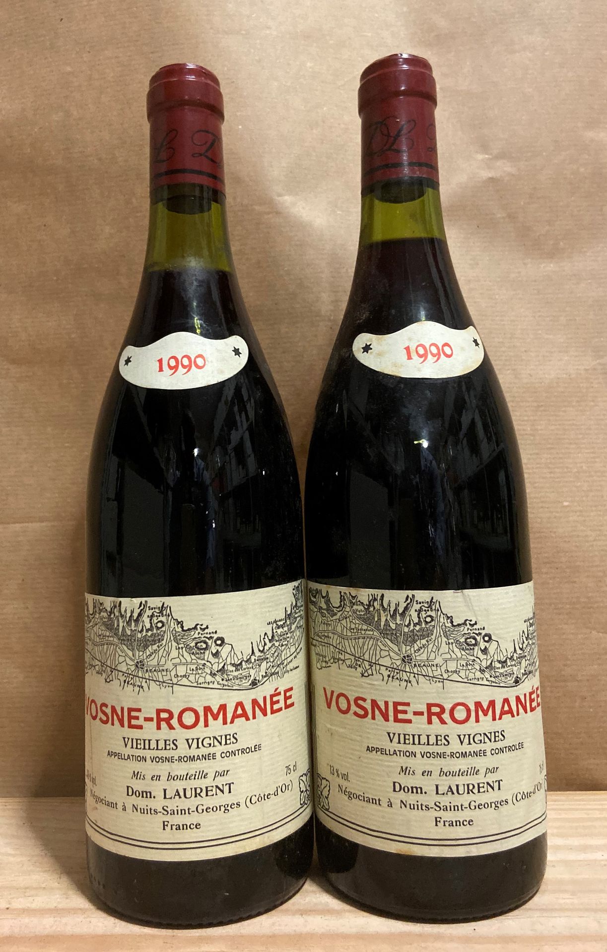 VOSNE-ROMANÉE "Vielles Vignes", Dom. Laurent 2 bouteilles VOSNE-ROMANÉE "Vielles&hellip;