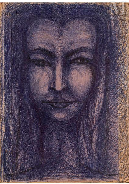 Samir RAFI (Égypte, 1926-2004) Portrait

Stylo bille sur papier 

35 x 25,5 cm

&hellip;