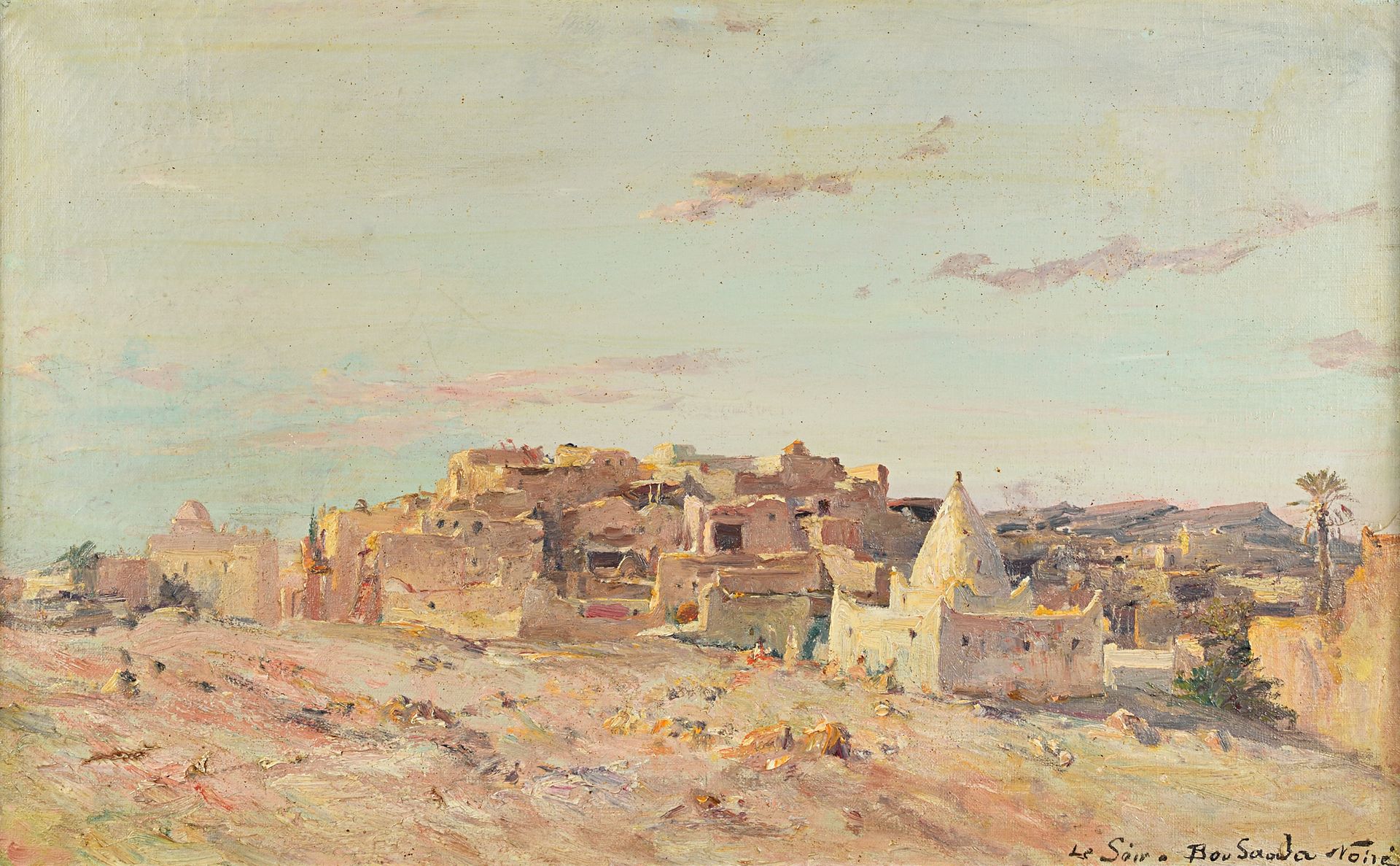 Maxime NOIRE (Guinglange 1861-Alger 1927) Sidi Bou Saada

Óleo sobre lienzo orig&hellip;