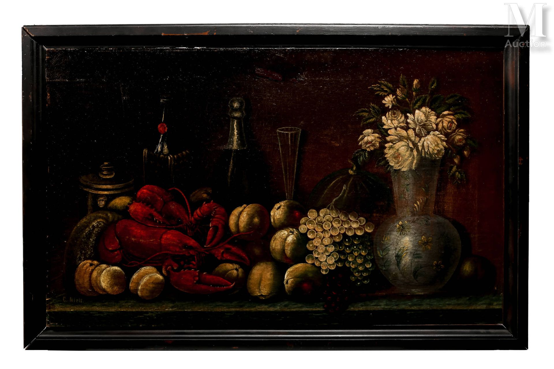 Ecole Hollandaise du XIXème siècle Still life with lobster



Oil on canvas 

60&hellip;