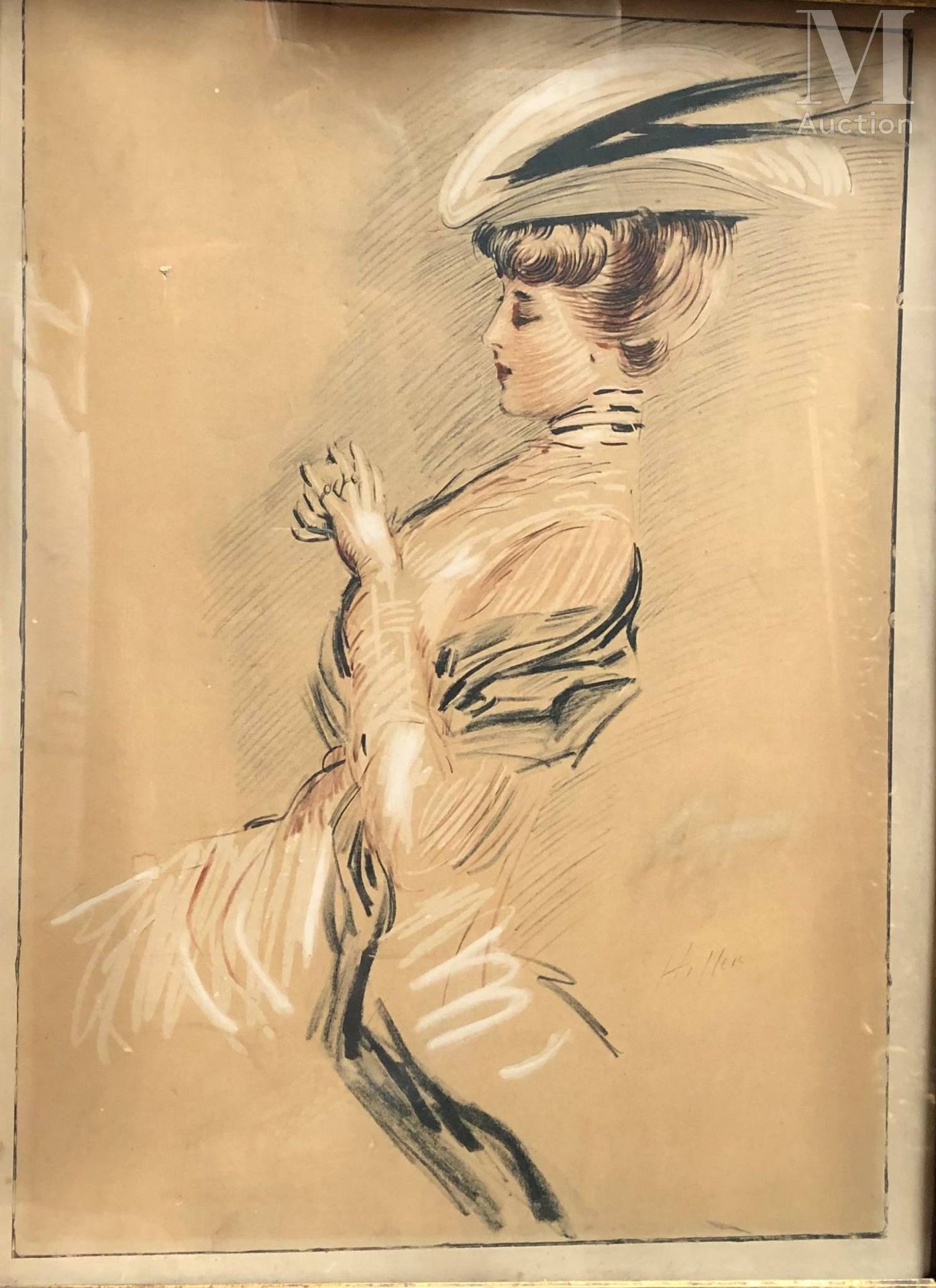 Paul César HELLEU (1859-1927) Die Verlobte



Lithographie in Farbe

60 x 45 cm
&hellip;
