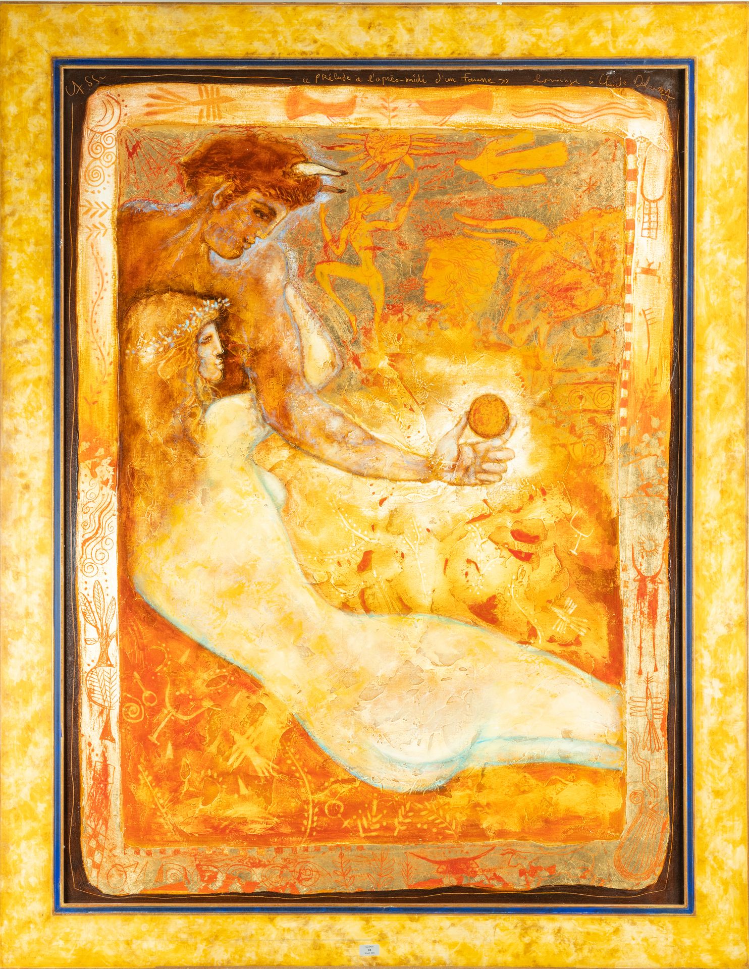 YVES CASS (NE EN 1947) 花仙子的午后》的序曲

布面油画

背面有签名和标题

130 x 97 cm



出处 :

私人收藏，法国
&hellip;