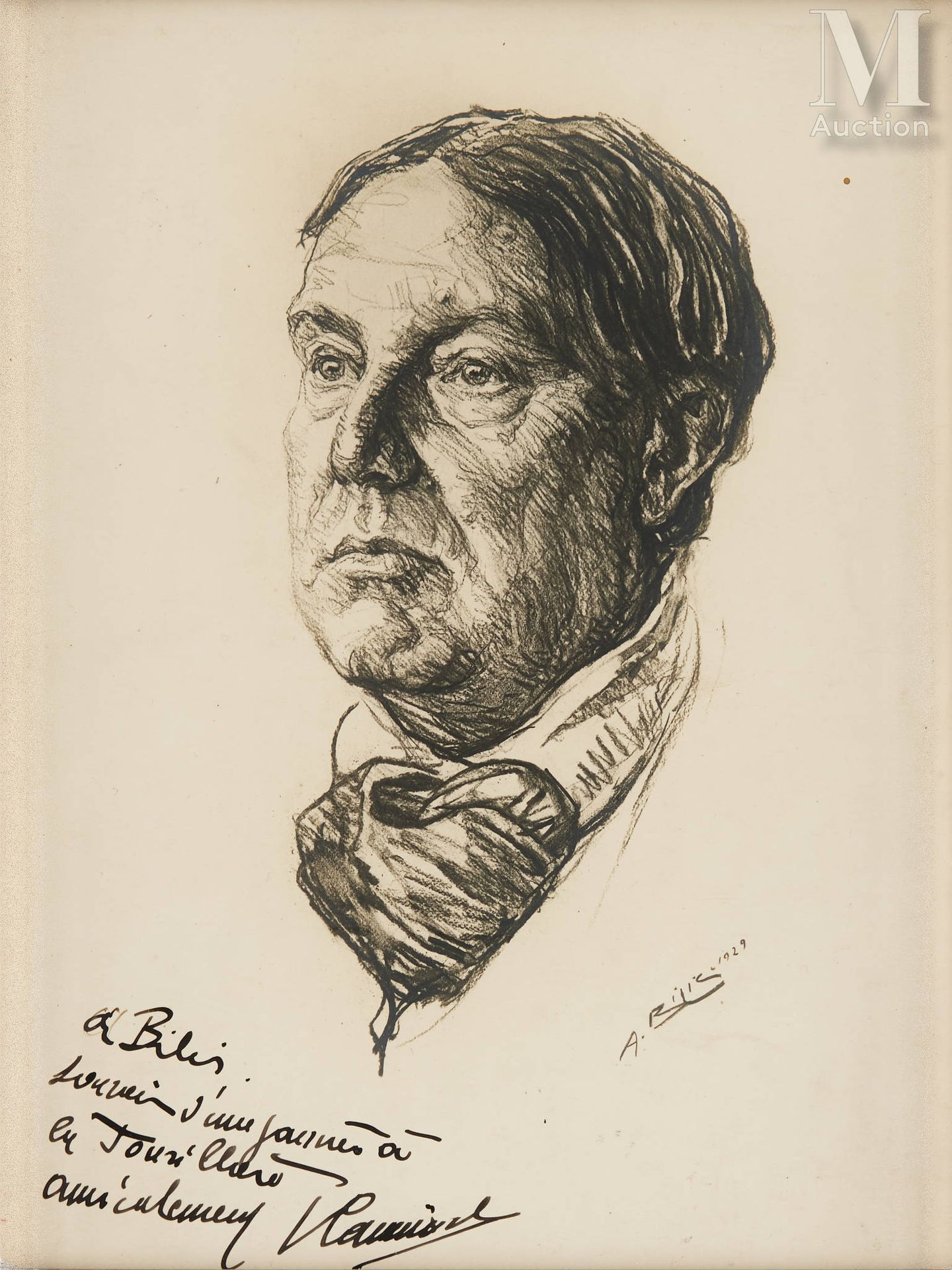 André Aaron BILIS (Odessa 1893 - Porto 1971) Portrait of Maurice Vlaminck



Sil&hellip;