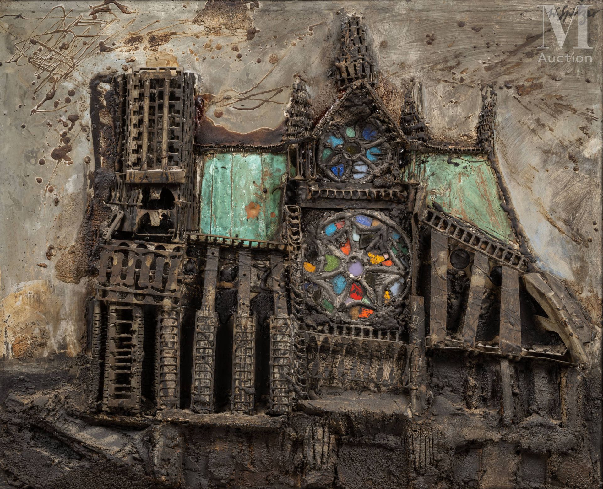 Walter SPITZER (Cieszyn 1927 - Paris 2021) 大教堂



金属结构、颜料

59 x 72 cm

右上角签有 "W.&hellip;