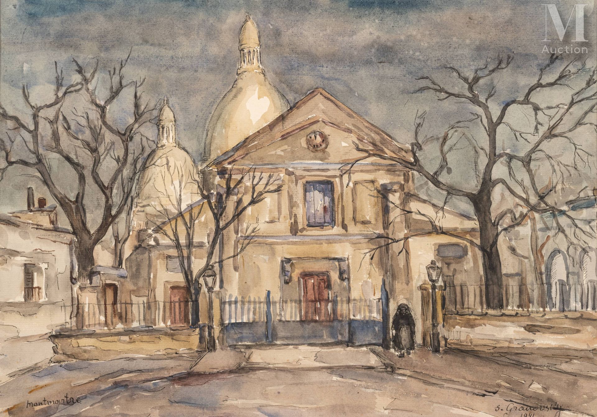 Sam GRANOWSKI (Yekaterinoslav 1889 - Auschwitz 1942) Montmartre



Aquarell und &hellip;