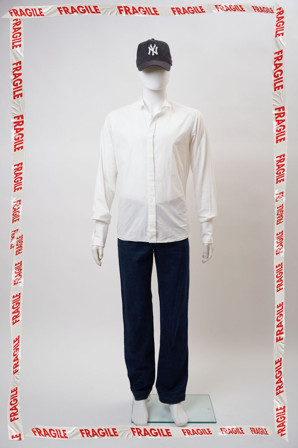 MAISON MARTIN MARGIELA Ligne 10 Circa 2000 Tuxedo shirt

Men's white cotton popl&hellip;