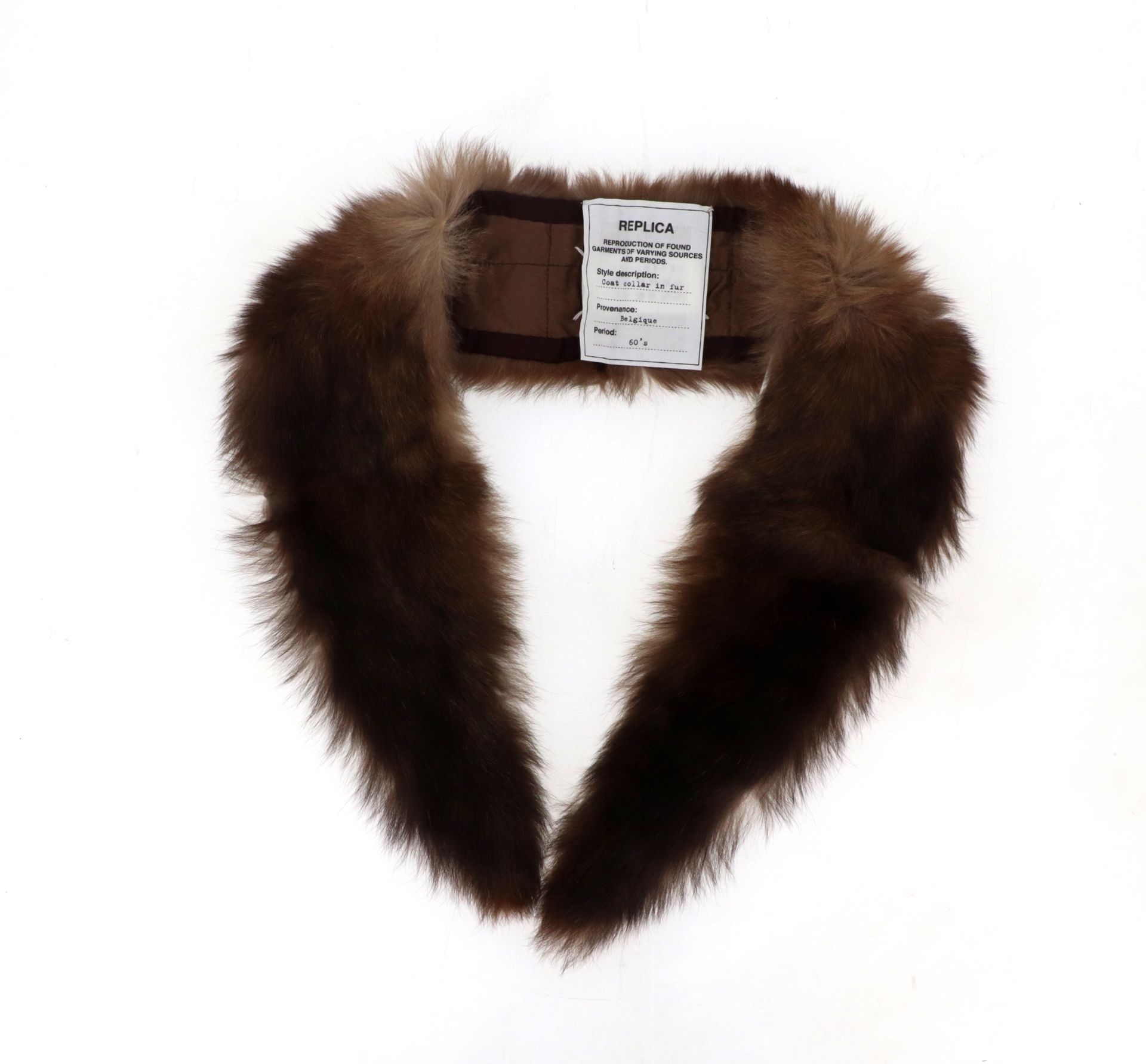 MAISON MARTIN MARGIELA Collar 

made from a fur coat collar from the 60's from B&hellip;