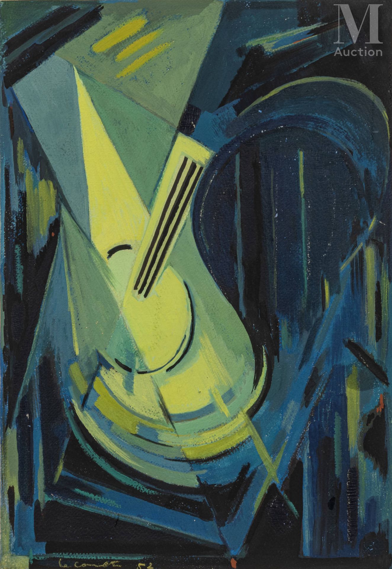 André LE COULTRE (1917 - 1986) Abstraction



Gouache on paper 

32,4 x 22,8 cm &hellip;