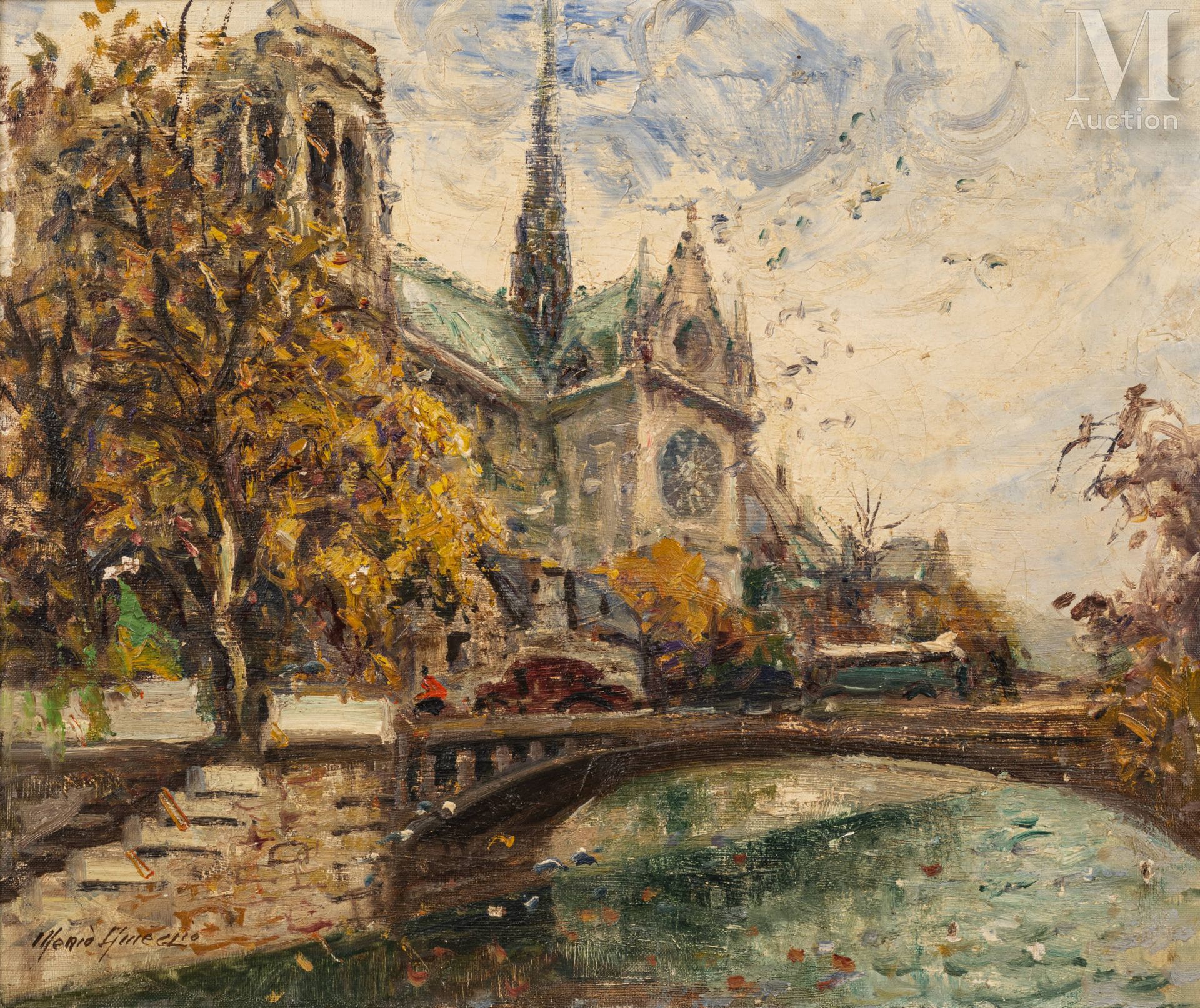 Mério AMEGLIO (1897-1970) Notre-Dame de Paris



Oil on canvas of origin

46 x 5&hellip;