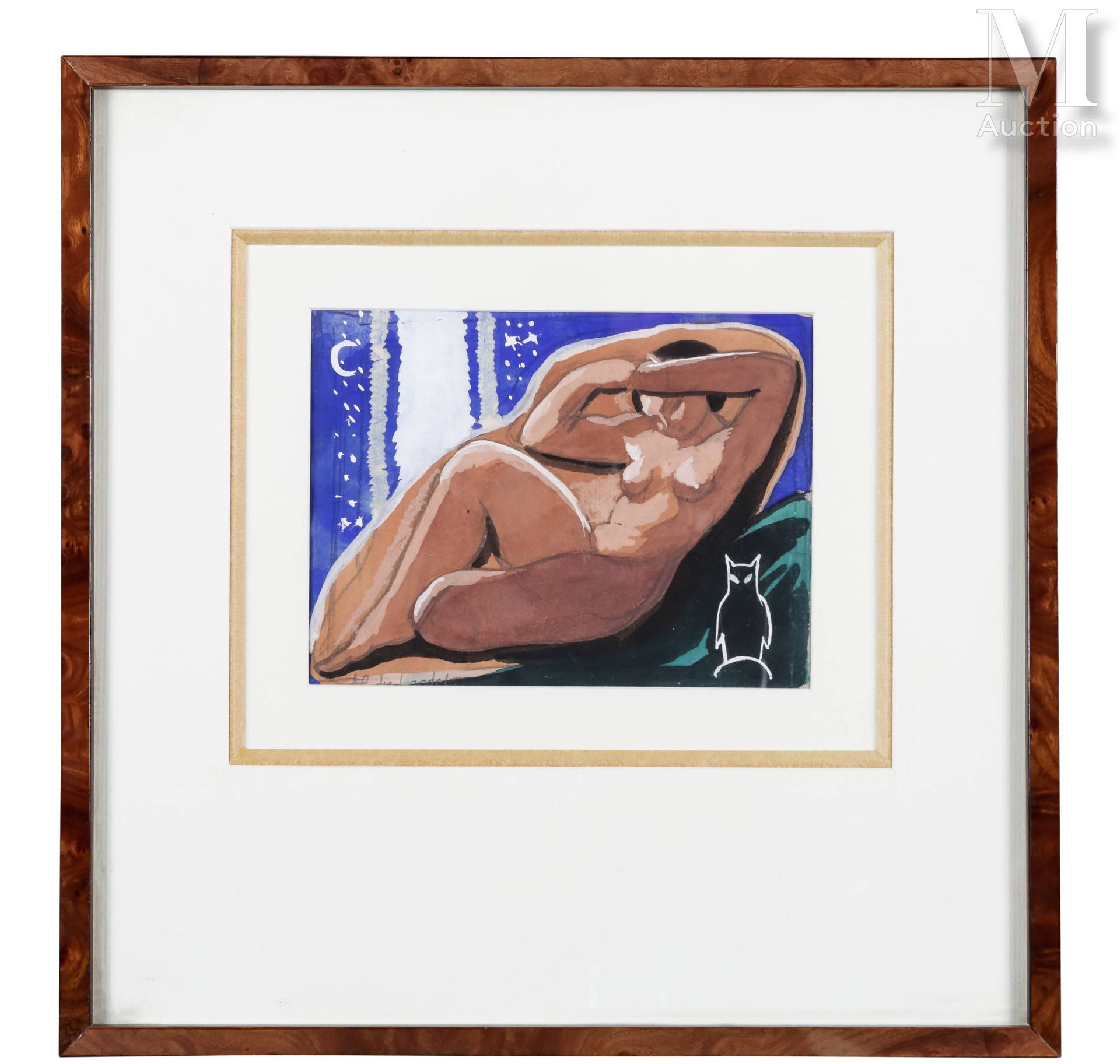 Pierre ABADIE-LANDEL (1896-1972) Desnudo sentado



Acuarela y lápiz sobre papel&hellip;