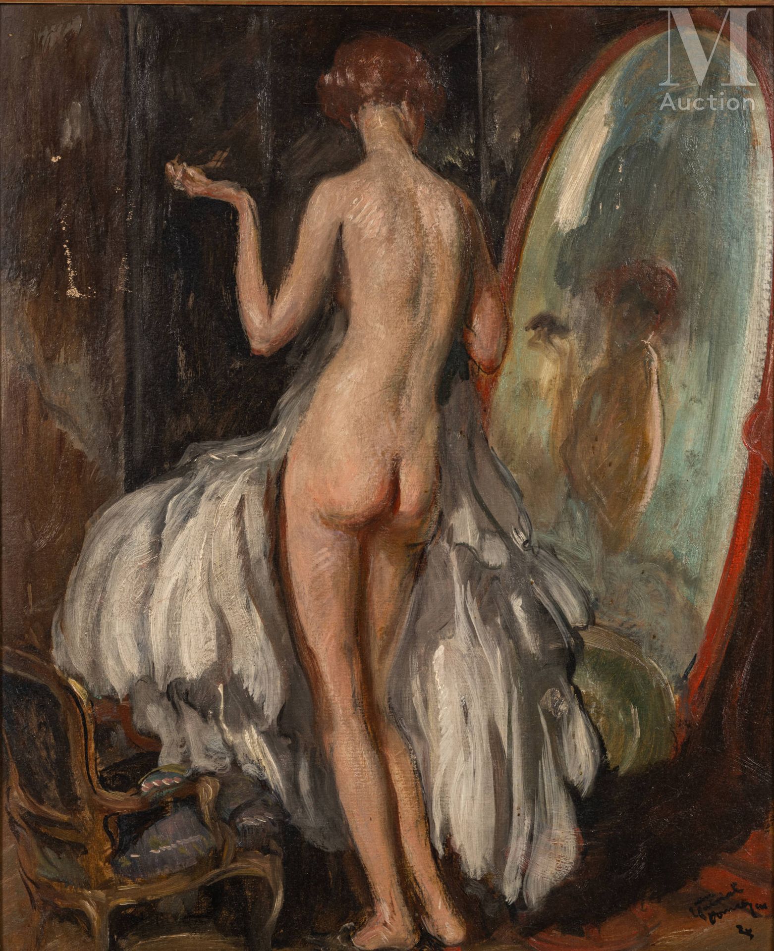 Jean Gabriel DOMERGUE (Bordeaux 1899-Paris 1962) The model with the mirror



Oi&hellip;