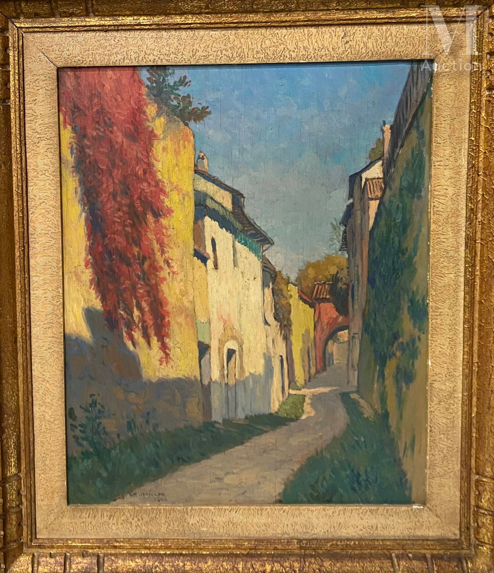 Charles NAILLOD (1876-1941) Straße in einem Dorf



Öl auf Leinwand

45 x 36 cm
&hellip;