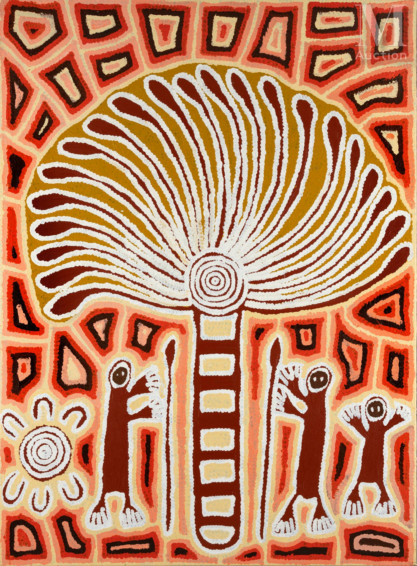 Linda Syddick Napaltjarri (c. 1937 - ) Sans titre



Acrylique sur toile - 130 x&hellip;