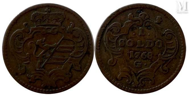 Italie - Gorizia - Maria Theresa (1740-1780) A coin of 1 Soldo 1768 G

A : Crown&hellip;