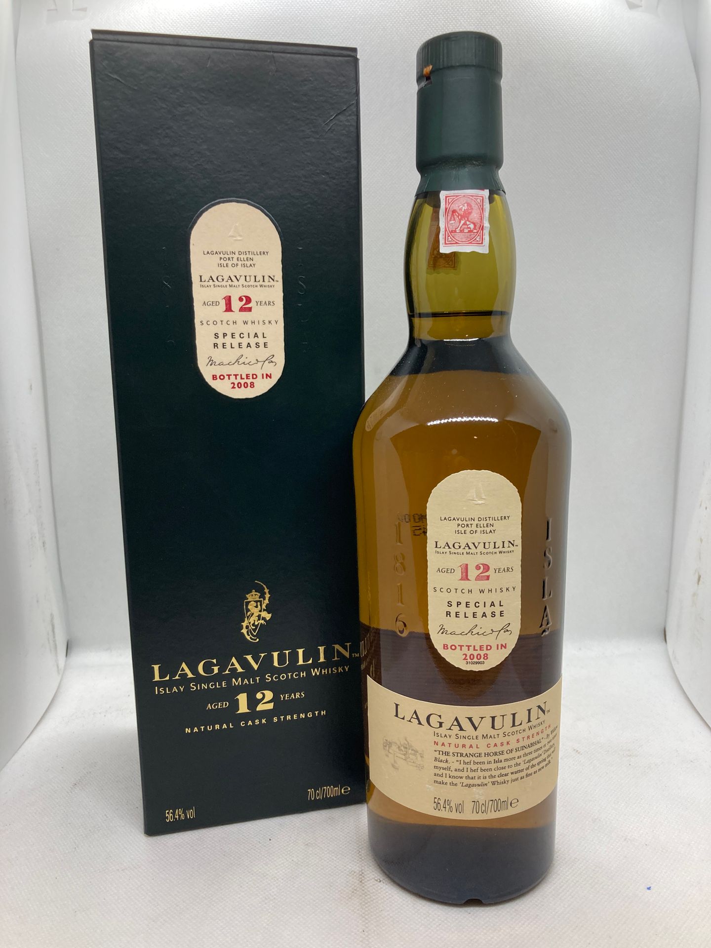 SCOTCH WHISKY "Islay Single Malt", Lagavulin 12 years 1 botella de SCOTCH WHISKY&hellip;