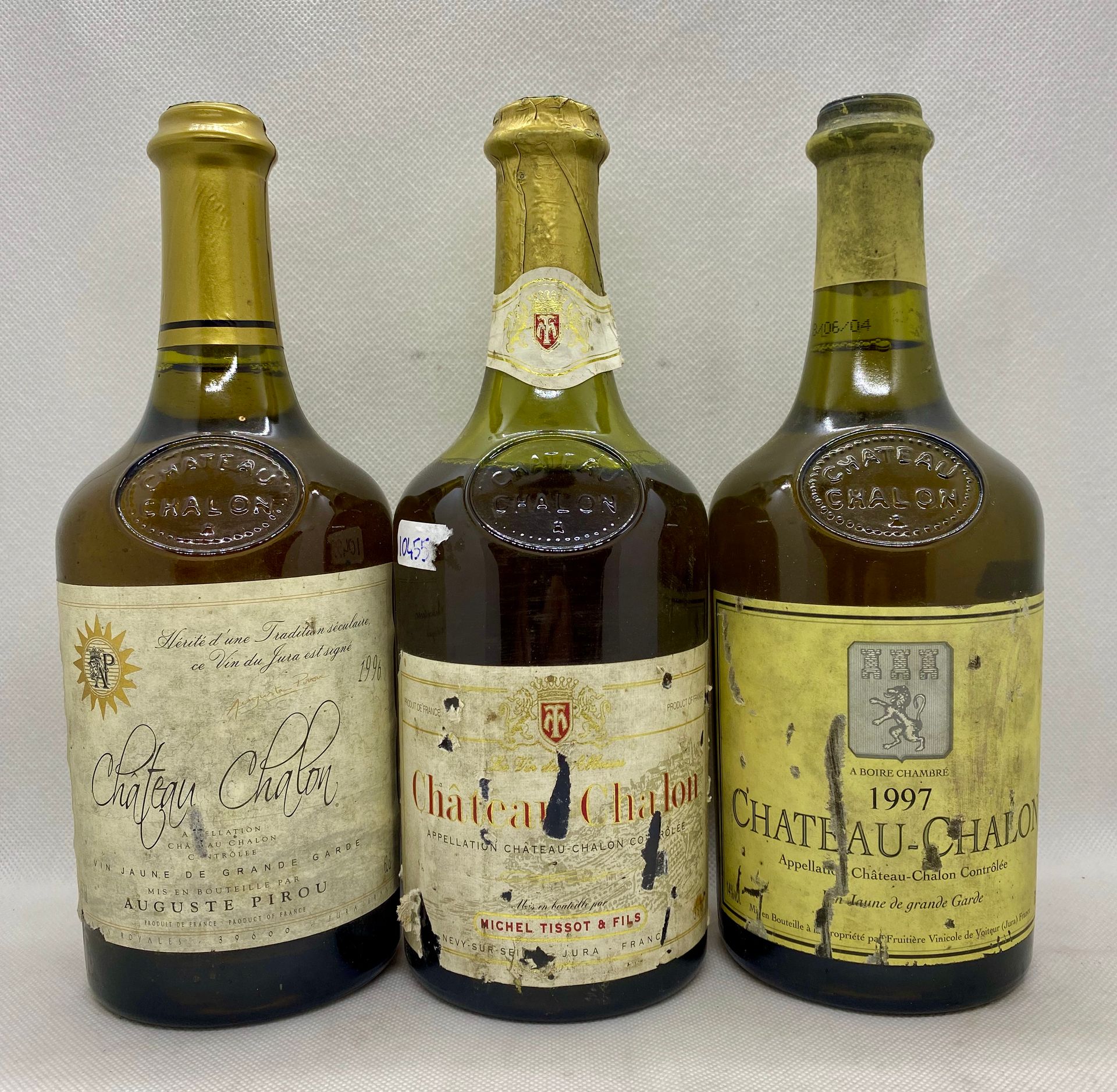 CHÂTEAU-CHALON, Auguste Piron 1999 3 botellas de CHÂTEAU-CHALON, Auguste Piron 1&hellip;
