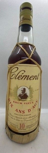 RHUM Clément 10 ans 1 bottiglia RHUM Clément 10 anni
