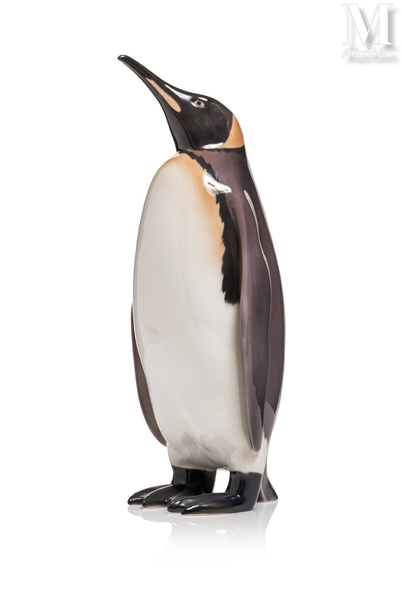 Null "Pinguin"



Skulptur aus mehrfarbig glasiertem Porzellan.

Stempel der Man&hellip;