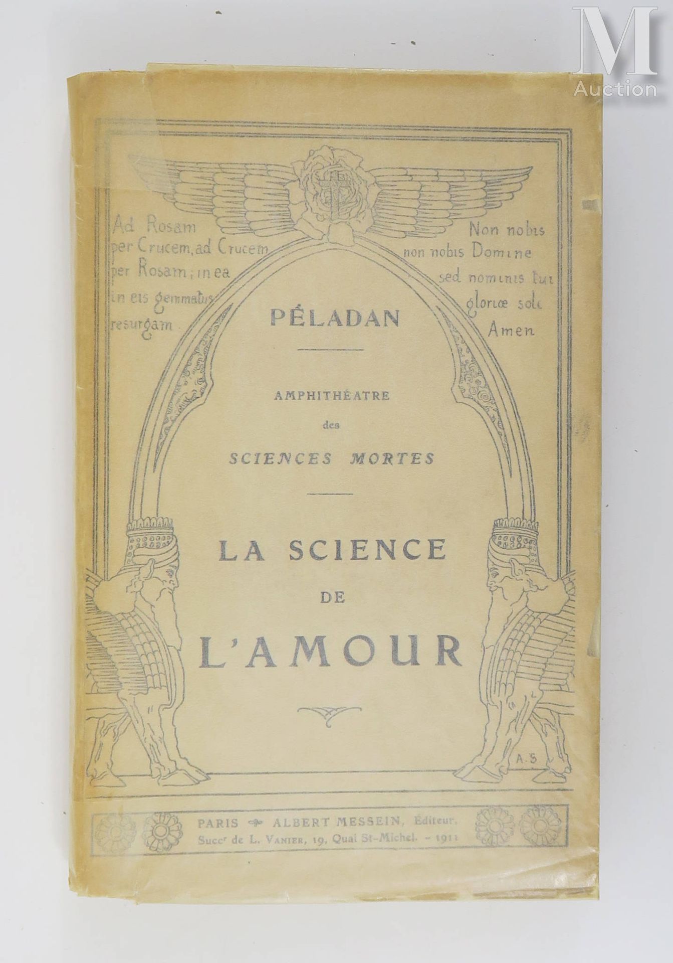 PÉLADAN (Joséphin). 爱的科学》（Amphithéatre des sciences mortes）巴黎，Messein，1911。

8开本&hellip;