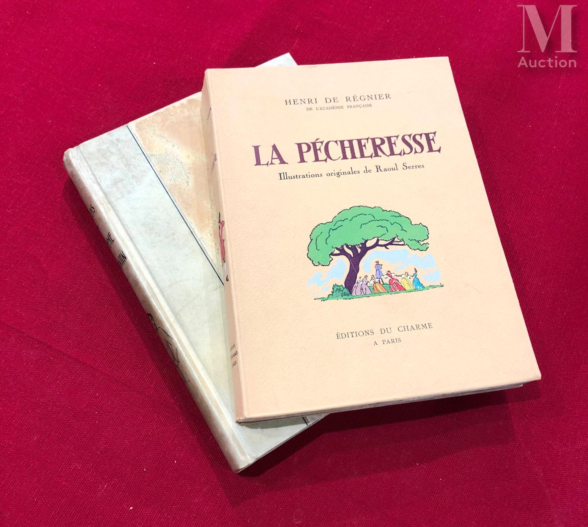 2 volumes SERRES (Raoul) & RÉGNIER (Henri de).

La Pécheresse. Parigi, Éditions &hellip;