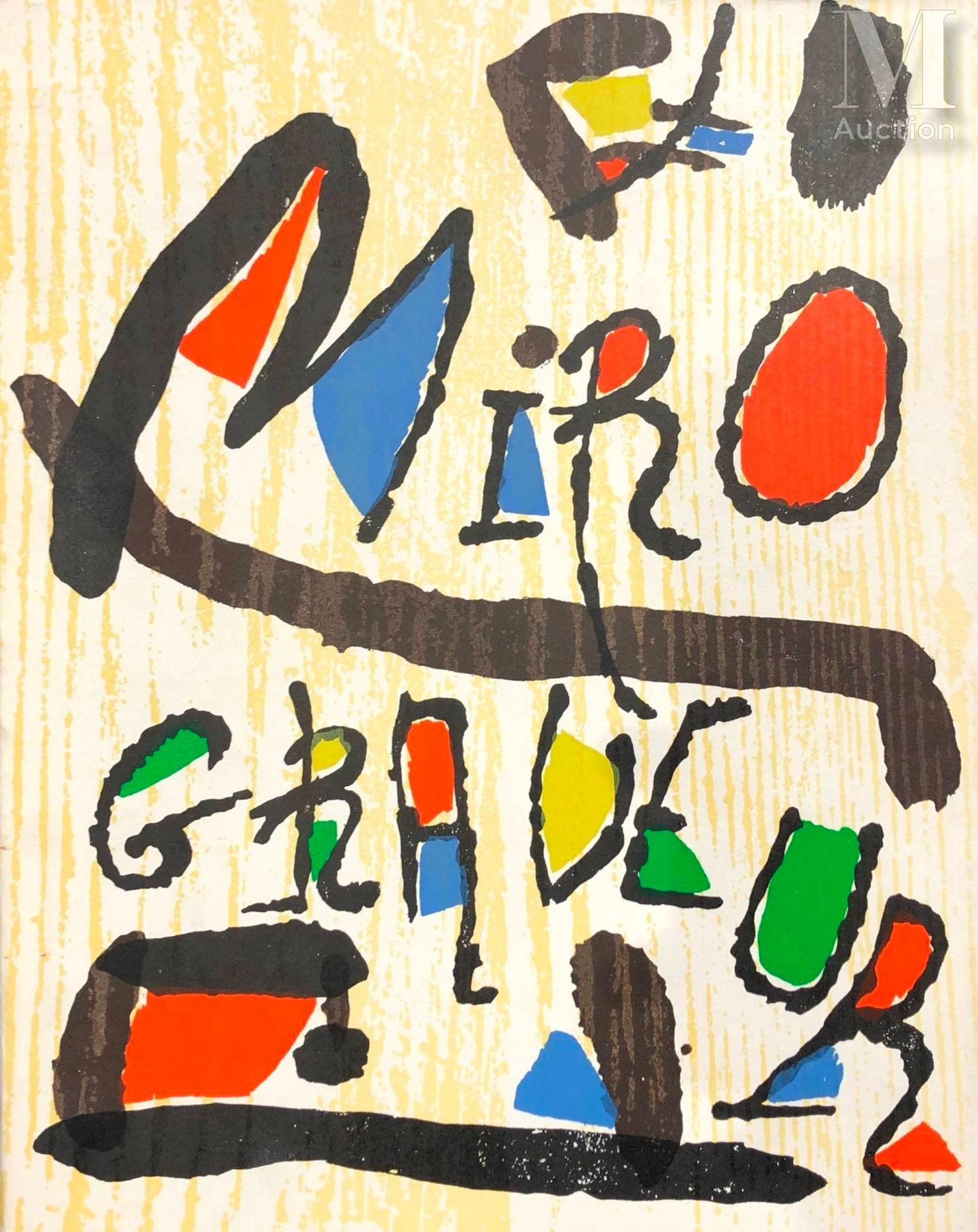 *DUPIN (Jacques). Miro Radierungen [Grabadores de Miró]. I. 1928-1960. Weber, Da&hellip;