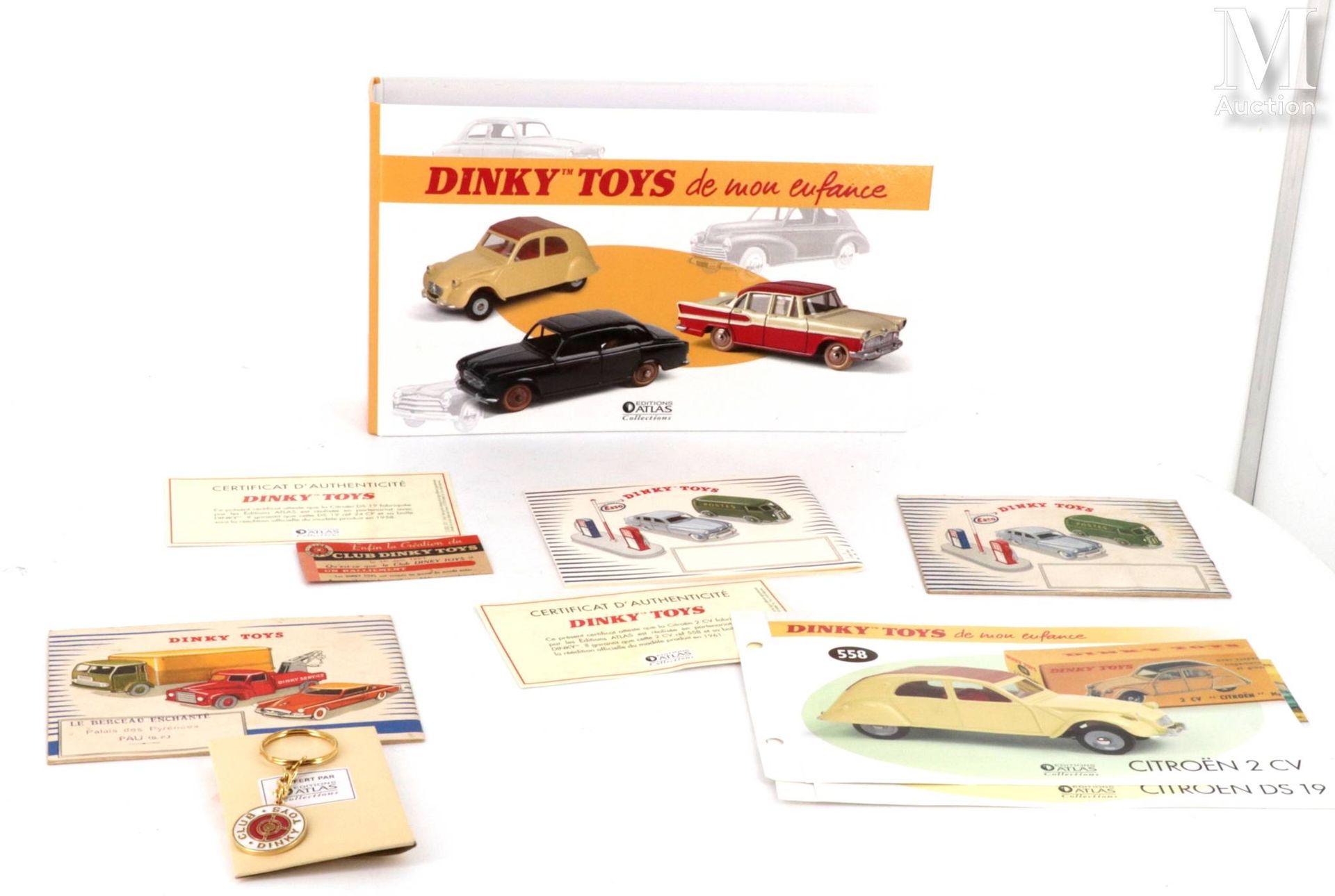 DINKY TOYS 文件



套装包括 :

- 一个装有两张卡片、一个钥匙圈和一个地图集版本的销售目录的夹子

- 两本《Dinky Toys》俱乐部的小&hellip;