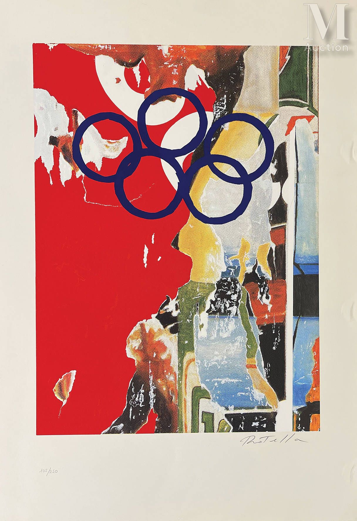 ROTELLA MIMO Olympic Games print signed and numbered 105/250 Mimo Rotella



aro&hellip;
