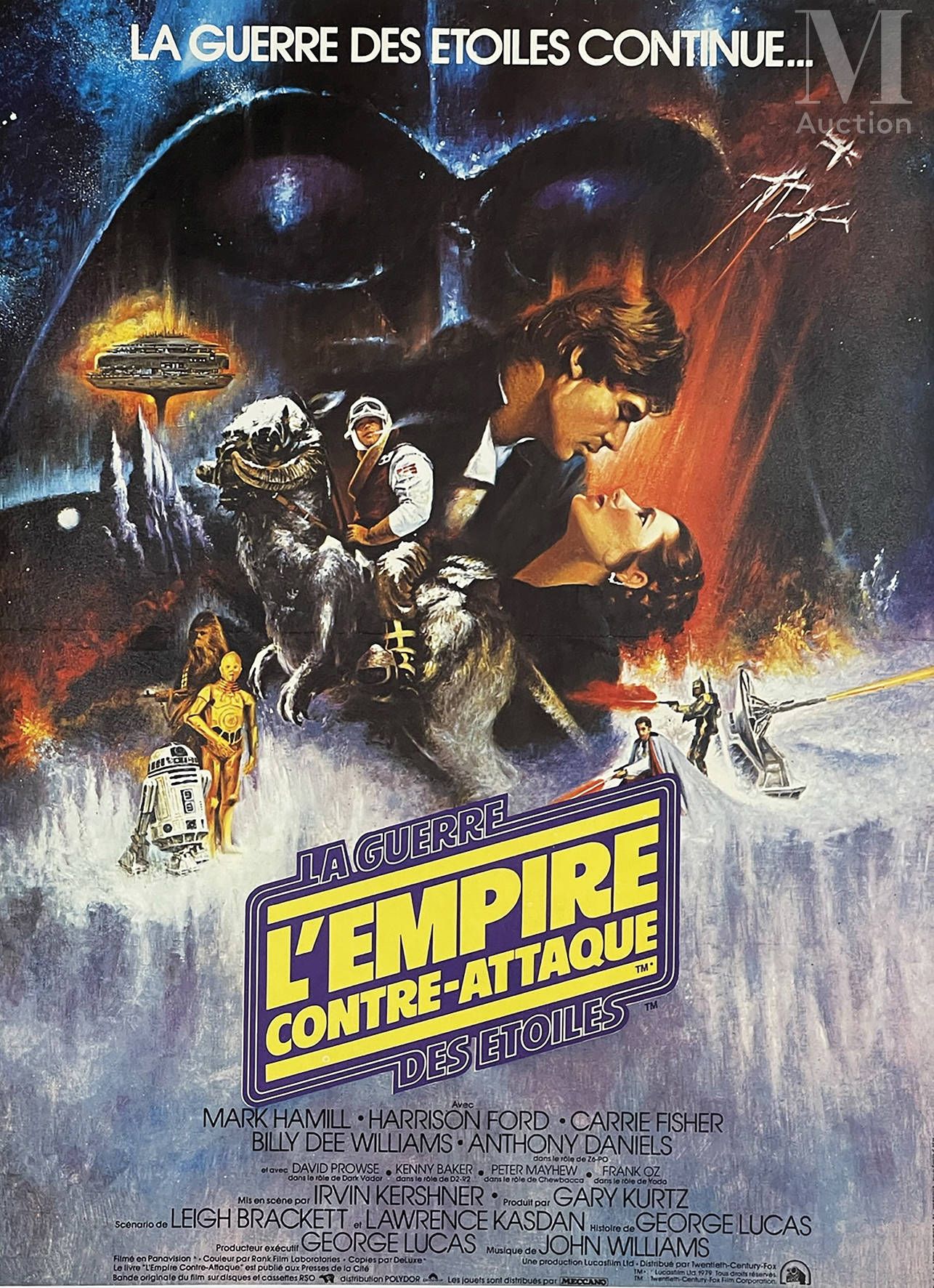Star Wars, The Empire Strikes Back 1979 Imp.Lalande …