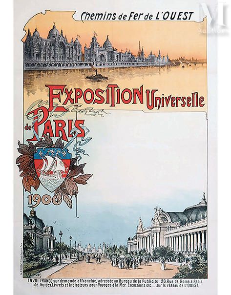 FRAIPONT GUSTAVE 1900年巴黎世界博览会



1900

Imp.F & M. Moreau



巴黎

 复古的亚麻布海报/Affich&hellip;