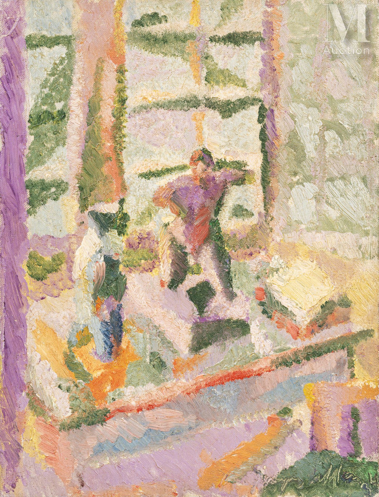 Jacques VILLON (Damville 1875 - Puteaux 1963) 小沙龙的海湾》，1934年



镶嵌在画板上的油彩

35x26,&hellip;