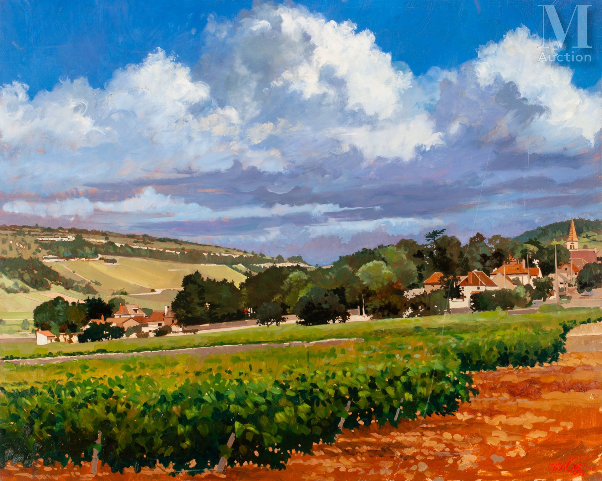Jean Fançois ARRIGONI NERI (1937 - 2004) Vines in Monthellie



Oil on canvas 

&hellip;