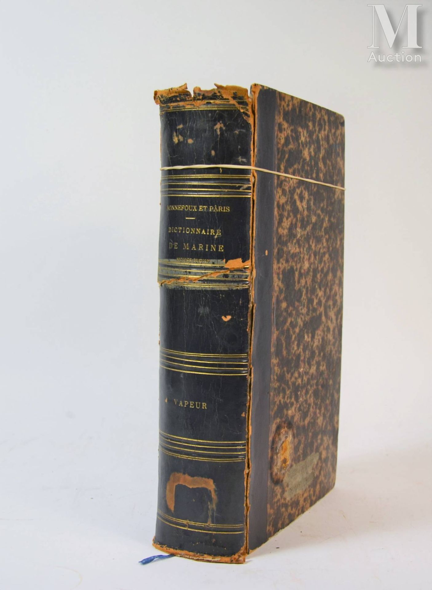Null 帆船和蒸汽船词典。海上喷气式。巴黎，Arthus Bertrand, sd. 大卷8册，X-（2）-738-16-14-（2）-15-14-16-14&hellip;